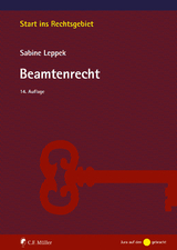 Beamtenrecht - Leppek, Sabine
