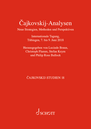 Čajkovskij-Analysen. Neue Strategien, Methoden und Perspektiven