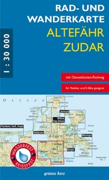 Rad- und Wanderkarte Altefähr, Zudar - 