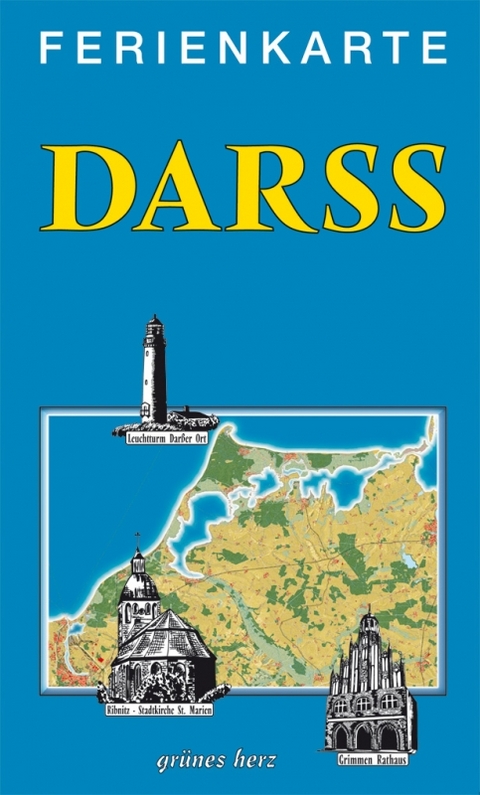 Ferienkarte Dar&szlig; (gefaltet)