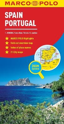 Spain and Portugal Marco Polo Map