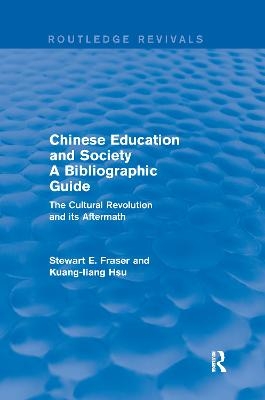 Chinese Education and Society A Bibliographic Guide