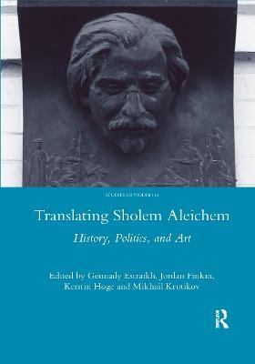 Translating Sholem Aleichem - Gennady Estraikh