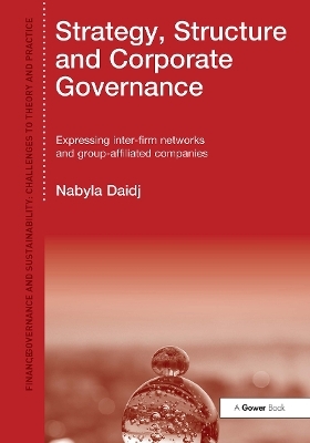 Strategy, Structure and Corporate Governance - Nabyla Daidj