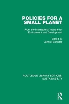 Policies for a Small Planet - 
