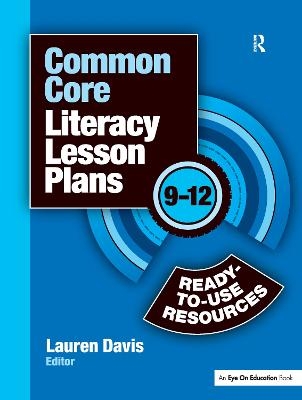 Common Core Literacy Lesson Plans - Lauren Davis