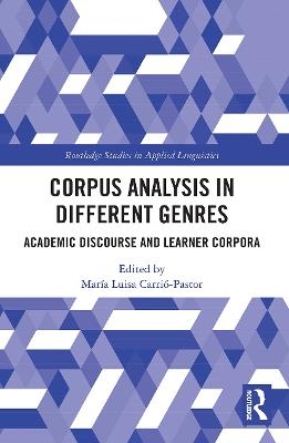 Corpus Analysis in Different Genres - 