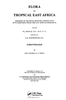 Flora of Tropical East Africa - Loranthaceae (1999) - R. M. Polhill, D. Wiens