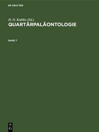 Quartärpaläontologie / Quartärpaläontologie. Band 7