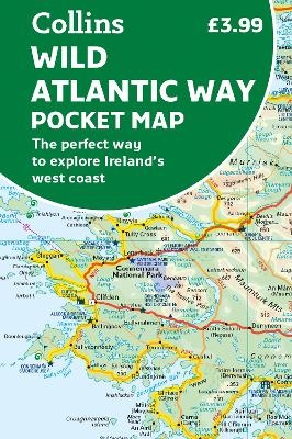 Wild Atlantic Way Pocket Map -  Collins Maps