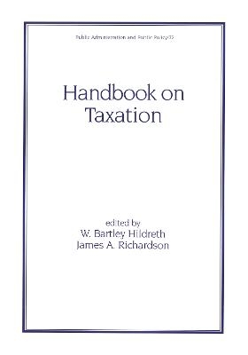 Handbook on Taxation - 