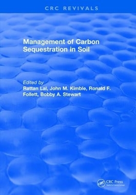 Management of Carbon Sequestration in Soil - 