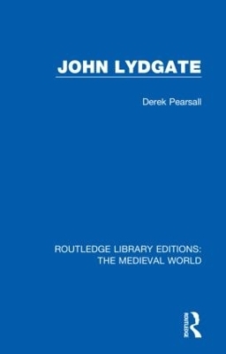 John Lydgate - Derek Pearsall