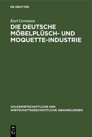 Die Deutsche Möbelplüsch- und Moquette-Industrie