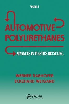 Advances in Plastics - Werner Rasshofer, Eckehard Weigand