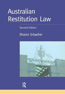 Australian Restitution Law - Sharon Erbacher