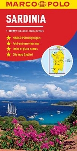 Sardinia Marco Polo Map - 