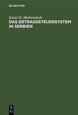 Das Ertragssteuersystem in Serbien