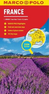 France Marco Polo Map - 