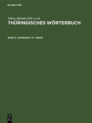 Thüringisches Wörterbuch / R – Reisig