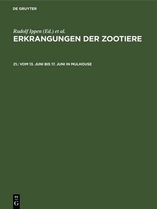 Erkrangungen der Zootiere / vom 13. Juni bis 17. Juni in Mulhouse