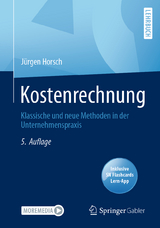 Kostenrechnung - Horsch, Jürgen