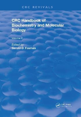 Handbook of Biochemistry