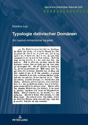 Typologie dativischer Domänen