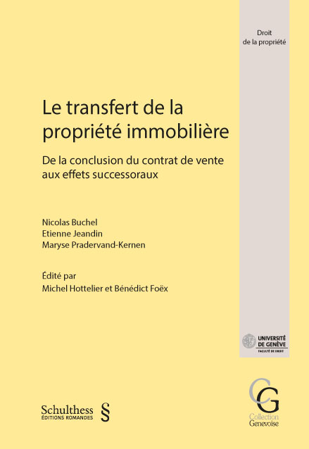 Le transfert de la propri&eacute;t&eacute; immobili&egrave;re (PrintPlu&sect;) - 