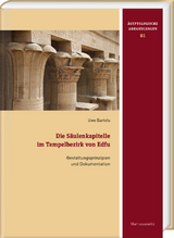 Die S&auml;ulenkapitelle im Tempelbezirk von Edfu - Uwe Bartels