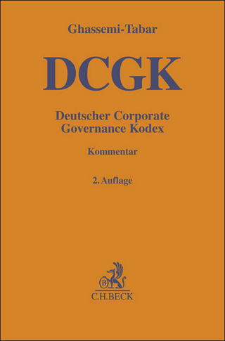 Deutscher Corporate Governance Kodex. DCGK