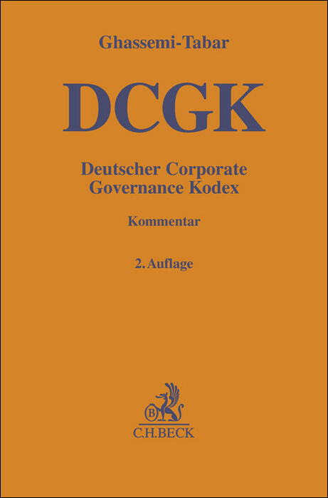 Deutscher Corporate Governance Kodex. DCGK - 