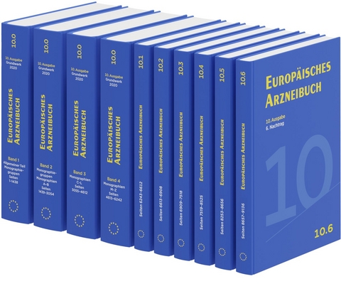 Europ&auml;isches Arzneibuch 10.0 - 10.6