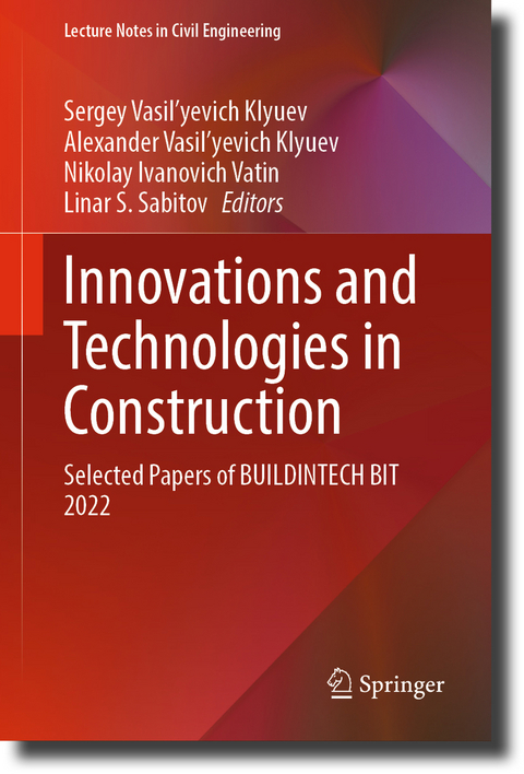 Innovations and Technologies in Construction - 