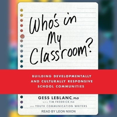 Who's in My Classroom? - Tim Fredrick, Gess LeBlanc