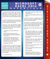 Microsoft Excel 2013 Essentials (Speedy Study Guides) - Speedy Publishing