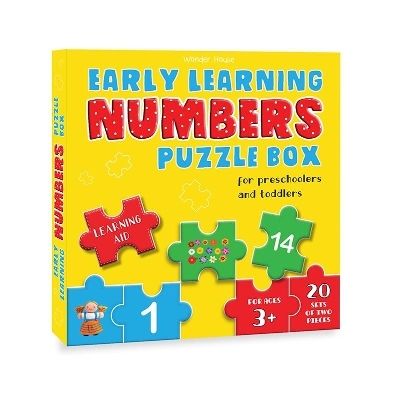 Early Learning Numbers Puzzle Box for Preschoolers and Toddlers