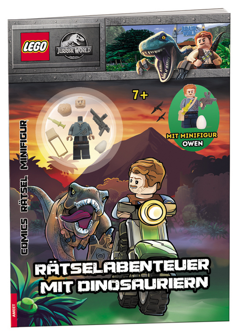 LEGO&reg; Jurassic World&trade; &ndash; R&auml;tselabenteuer mit Dinosauriern