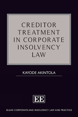 Creditor Treatment in Corporate Insolvency Law