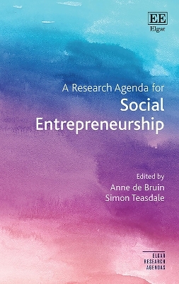 A Research Agenda for Social Entrepreneurship