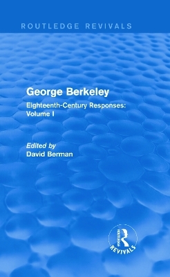 George Berkeley (Routledge Revivals) - 
