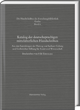 Katalog der deutschsprachigen mittelalterlichen Handschriften - 