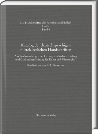 Katalog der deutschsprachigen mittelalterlichen Handschriften