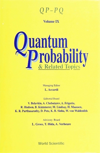 QUANTUM PROBABILITY & RELATED TOPICS