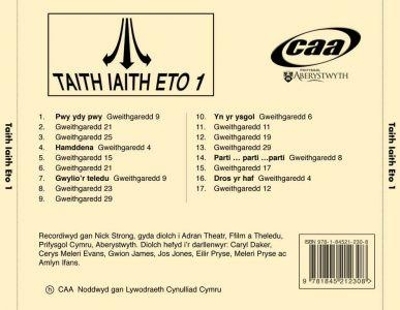 Taith Iaith Eto 1: Cryno Ddisg - 
