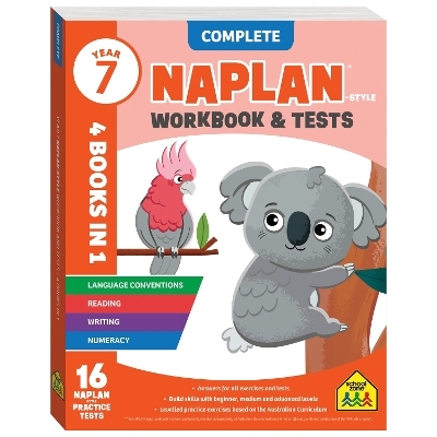 Year 7 NAPLAN*-style Complete Workbook and Tests - Hinkler Pty Ltd
