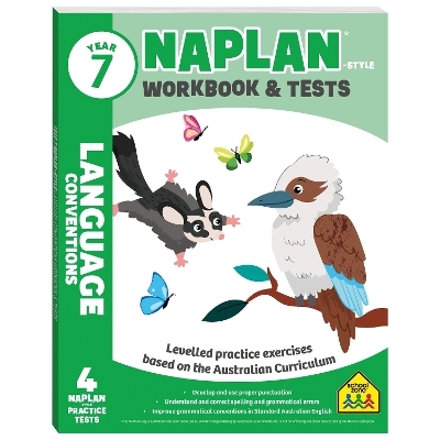 Year 7 NAPLAN*-style Language Conventions Workbook and Tests - Hinkler Pty Ltd