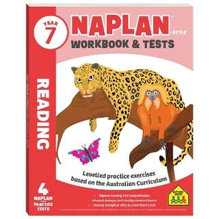 Year 7 NAPLAN*-style Reading Workbook and Tests