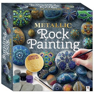 Metallic Rock Painting Kit