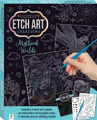Etch Art Mini Kit: Mythical Worlds